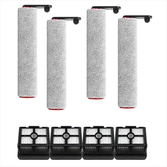 Para H12 Pro / H12 Plus / H12 Core Repuestos de Cepillo Suave Aspiradora en Seco y Húmedo Rodillo Accesorios de Filtro Hepa