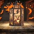 thumbnail image 4 of Decoración de Halloween, luces decorativas colgantes de noche de Halloween, velas, linternas electrónicas, castillos de viento, accesorios para fiestas de viento, decoraciones, calabaza, vela de Hallo, 4 of 6