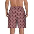 thumbnail image 3 of Kdxio German Shepherd Dog Pattern Mens Casual Shorts - Drawstring Summer Beach Sports Shorts for Men, 3 of 9