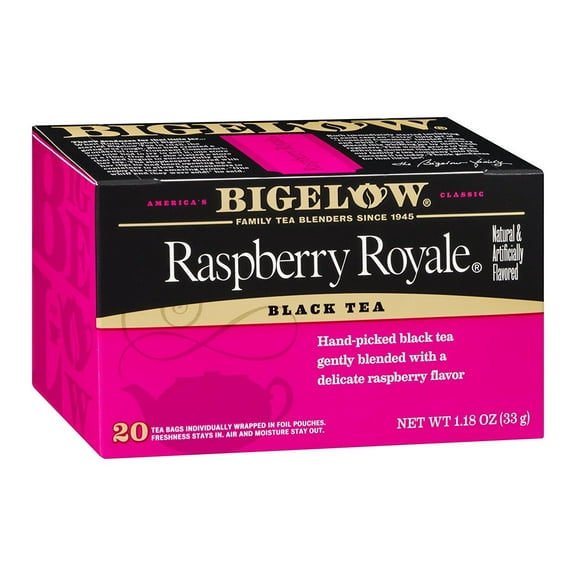 Bigelow Tea Raspberry Royale 20 Bags (Pack Of 12)