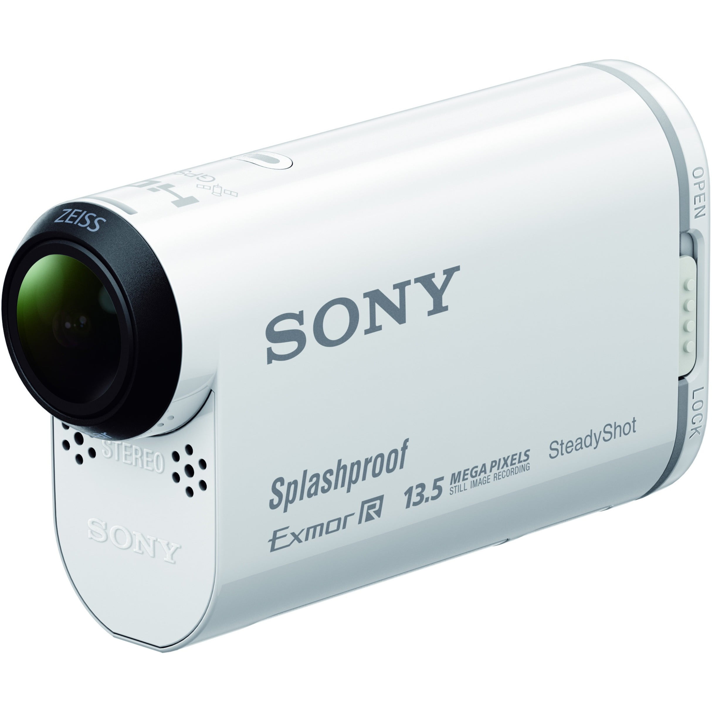 inestable herir Suavemente Sony HDR-AS100V Digital Camcorder, 1/2.3" Exmor R CMOS, Full HD, White -  Walmart.com