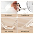thumbnail image 5 of FIMWAT Double Sided Heavy Duty Clear Tape, Removable No-Residue Mounting Tape 16.5FT, 5 of 7