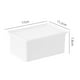 thumbnail image 4 of Contenedor de detergente en polvo, soporte para sábanas para secadora con tapa, dispensador de jabón multifuncional para ción de habitaciones, Estilo A, 4 of 4
