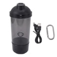 thumbnail image 1 of Electric Protein Shaker, Portable Rechargeable Protein Shaker for Milk Coffee, Black, 1 of 4