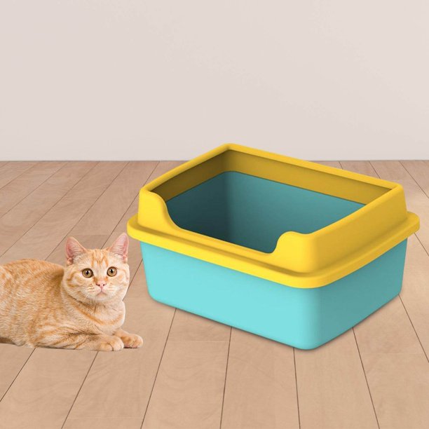 xinxixnxx Cat Litter Boxes for Indoor Cats Open Air for Kitten Litter