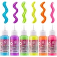 thumbnail image 2 of TBC The Best Crafts 3D Puffy Paint Sidewalk Chalk Paint,6 Neon Colors,Washable and Non-Toxic Art Paint Type, 2 of 7