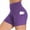 Purple, variant on Workout Shorts for Women with Pockets High Waisted Biker Shorts for Women Yoga Shorts Running Shorts
