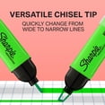 thumbnail image 5 of Sharpie Highlighter, Clear View Highlighter with See-Through Chisel Tip, Tank Highlighter, Assorted, 4 Count, 5 of 6