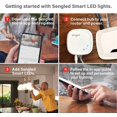thumbnail image 4 of Hub Sengled Z02 para productos inteligentes, Alexa, Google White, 4 of 7