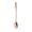 Rose Gold, variant on Skull Shaped Stirring Spoon Long Handle Mixing Spoons for Coffee Tea Juice Gothic Style Skeleton Design Hollowed Out Dessert Spoon for Halloween Party Themed Barware Gift Idea, 1Pack Black