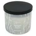 thumbnail image 3 of Mainstays 3-Wick Textured Wrapped Backyard Bonfire Scented Candle, 14 oz, 3 of 6