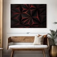 thumbnail image 3 of Elephant Stock Black And Red Abstract Wall Art - Horizontal Canvas Wall Art - Living Room Wall Decor - Abstract Canvas - Black And Red Decor - 51" x 34", 3 of 8