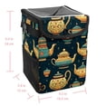 thumbnail image 5 of Arabic teapot Mini Trash Can Car Trash Can Trash Can for Car: Foldable, with Lid, Leak-Proof, Hanging Storage Bag, 5 of 6