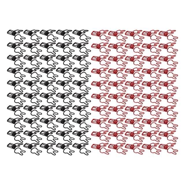 Clips de Carpeta de Conejito 100 Piezas Bling Bling