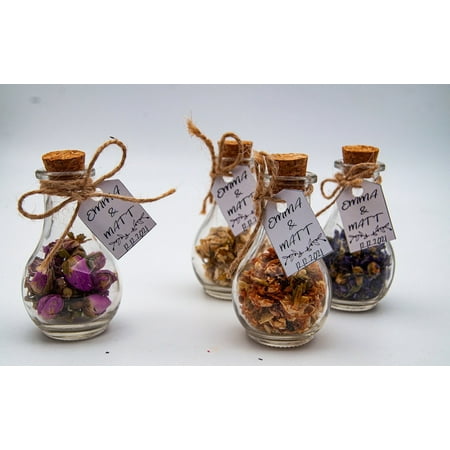 

Pear Bottle Tea Favors For Guests Personalized Bulk Gifts Rustic Wedding Favor Loose Leaf Tea Favors Tea