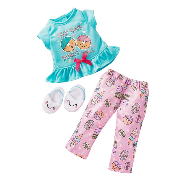 Life As Donut Pajama Set for inch Dolls - Walmart.com