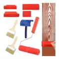 thumbnail image 3 of Juego de 8 Herramientas para Pintar con Vetas de Madera, Rodillo de Textura, Rodillo de Veteado, Pinceles, para Pared, Suelo y Decoración de Habitaciones., 3 of 5