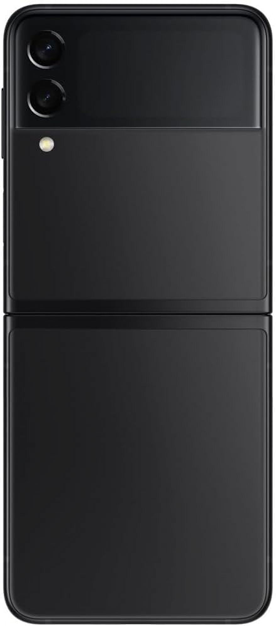 Restored SAMSUNG Galaxy Z Flip 3 5G Factory Unlocked Android Cell Phone US Version Smartphone Flex Mode Intuitive Camera Compact 128GB Storage Phantom Black (Refurbished)