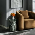 thumbnail image 3 of Meridian Furniture Table d'Appoint en Béton Finition Marbre Vert pour Intérieur/extérieur, 3 of 8