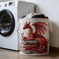 thumbnail image 4 of zhangmingg Versatile Quilted Home Storage Organizer Laundry Hamper for Blankets Books and Household Items, 4 of 6