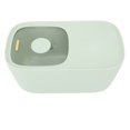 thumbnail image 5 of Rice Bins with Measuring Cup Sealed Clear Scale Plastic Rice Storage Container for Rice Flour Grains Green L 15kg 28.5cm, 5 of 5