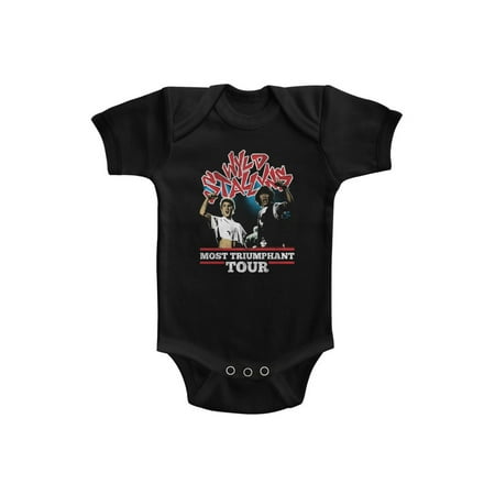 Bill & Ted Comedy Film Series Most Triumphant Tour Black Infant Baby