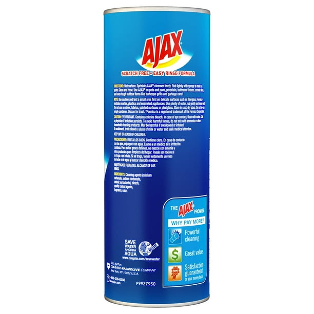 Ajax 21 oz All-Purpose Powder Cleaner with Bleach, Bathroom