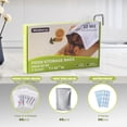 thumbnail image 2 of 60pcs 1 Quart Mylar Bags for Food Storage with Oxygen Absorbers 400cc and Labels, Extra Thick 10 Mil - 7x10 Inch Zipper Pouches Resealable for Long Term Food Container Sets - Heat Sealable, 2 of 5