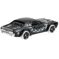 thumbnail image 2 of Hot Wheels Die-Cast Collectible Vehicle - '68 Mercury Cougar ~ Black and White 2 Door Sedan ~ HW Flames Collection ~ 2/10~164/250, 2 of 4