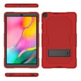 thumbnail image 5 of Galaxy Tab A 10.1 2019 Case (SM-T510/T515), Dteck Heavy Duty Shockproof Rugged Case High Impact Full Body Protective Case For Samsung Galaxy Tab A 10.1 2019 Release, Red/Black, 5 of 6