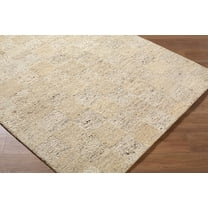 Hauteloom Chasya Wool Living Room, Bedroom Area Rug - Bohemian, Transitional - Sandstone, Ivory, Taupe - 8' x 10'