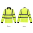 thumbnail image 2 of Camiseta Reflectante de Seguridad Ropa de Trabajo de Saneamiento de Construcción de Carreteras Irfora METRO, 2 of 6