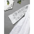 thumbnail image 6 of FYMNSI Baby Christening Dress White Baptism Gowns for Girl Infant Lace Long Sleeve Tulle Outfits 3-6 Months, 6 of 8