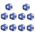 thumbnail image 4 of WASHWEPE Foosball Table Parts Replaceable Foosball Balls Blue Plastic 10Pcs 1.26In, 4 of 8