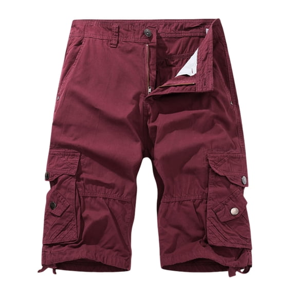 Mens Cargo Shorts Men Shorts Workout Shorts Loose-Fit Baggy Sweat Shorts Mens Chino Cotton Shorts Drawstring Elastic High Waisted Biker Shorts Women Summer Beach Vacation Shorts with Pockets