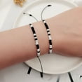 thumbnail image 7 of SUSHANG 2PC Morse Code Bracelet Couples Bracelets I Love You Cute Gifts From Relationships Matching Bracelets, 7 of 7