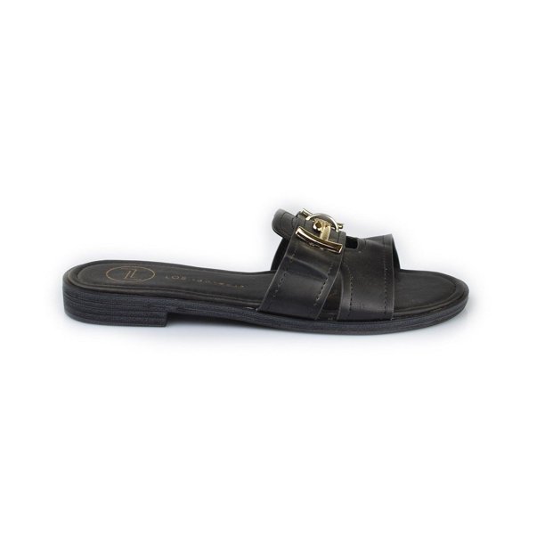 Sandalia Cuña Calzado Dama 597 59700013 negro 24 597 59700013