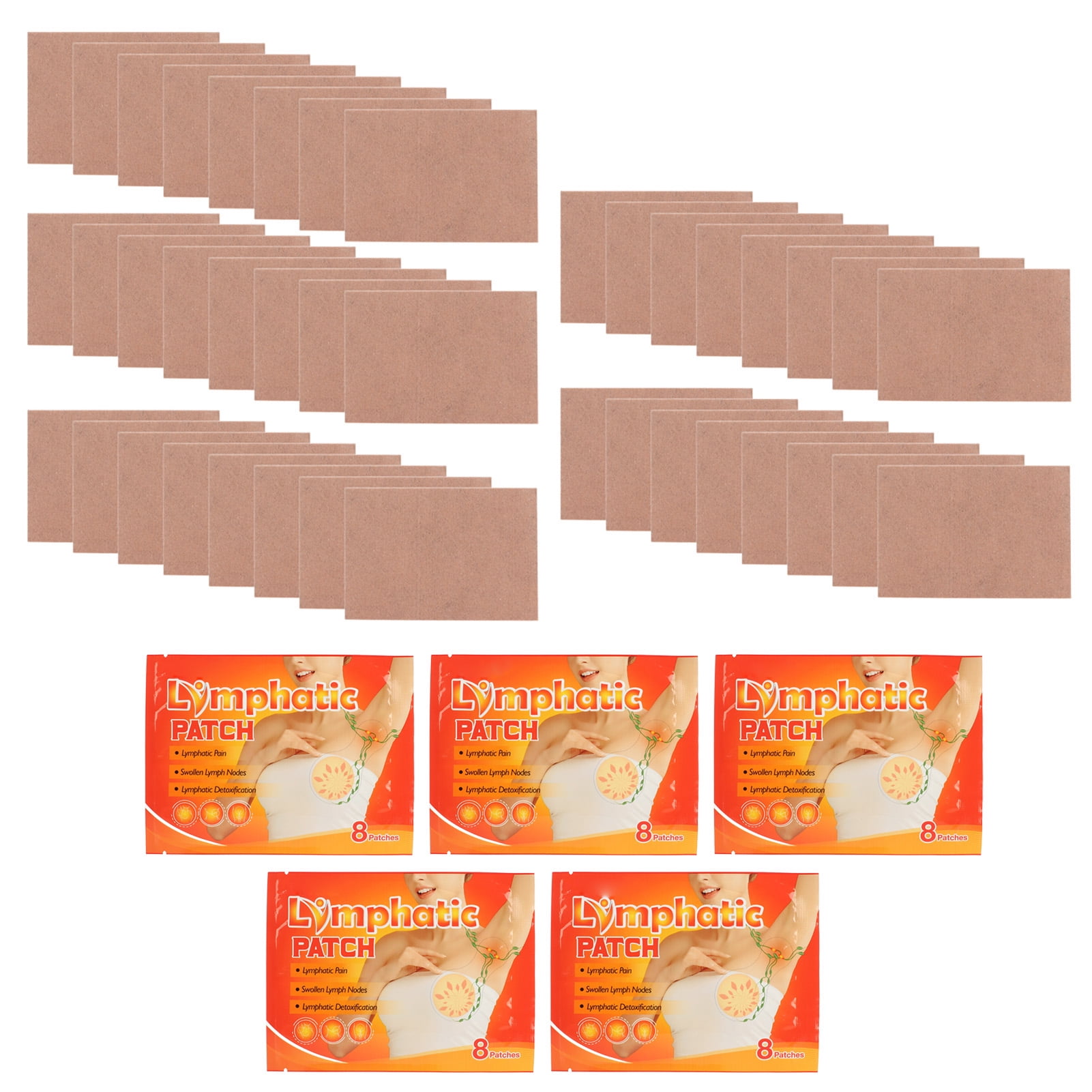 Lymph Node Pads, Strong Adhesion Lymphatic Drainage Patch Breathable