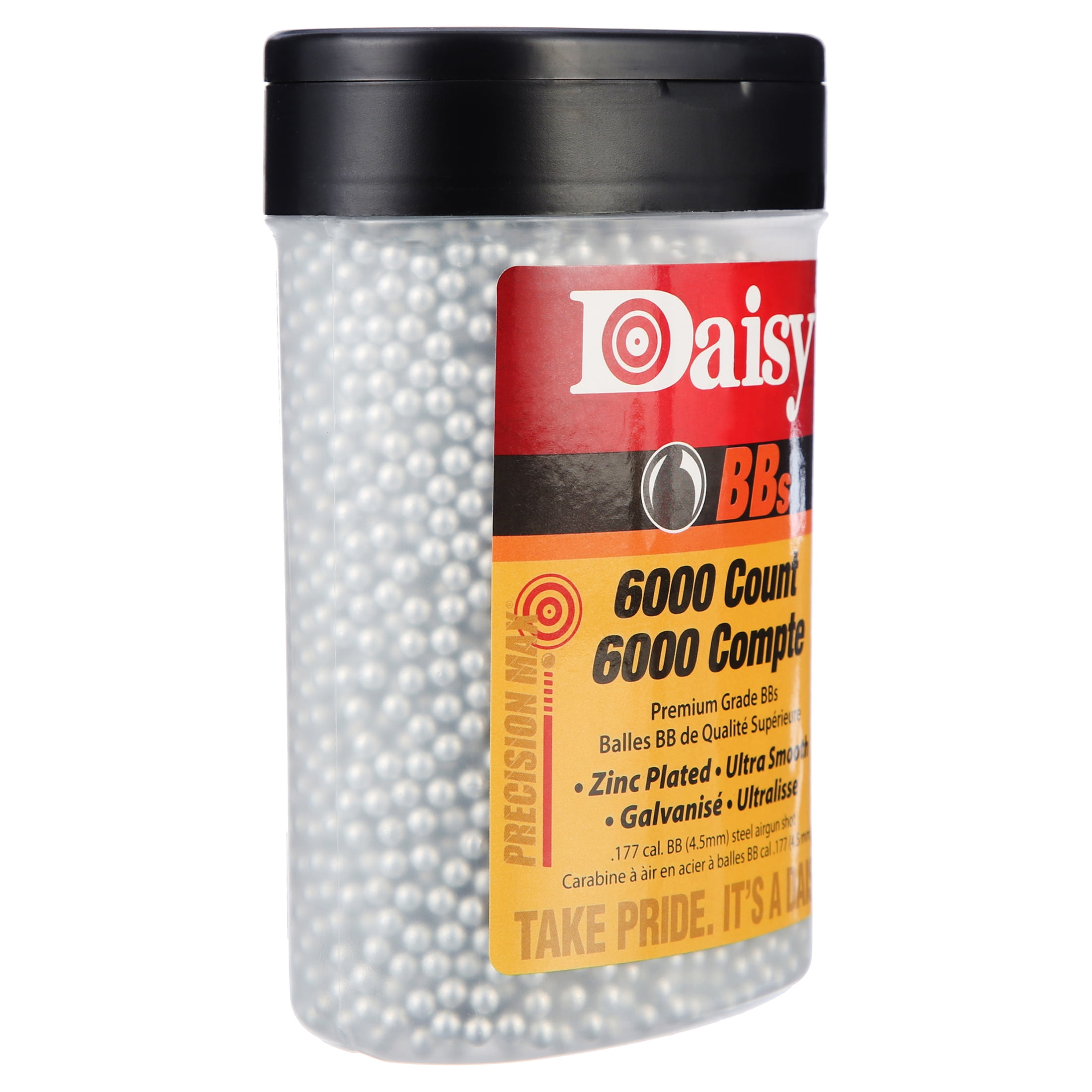 Daisy 60 PrecisionMax BBS .177 BB Zinc-plated Steel 6000 for sale online