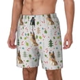 thumbnail image 2 of Uemuo German Shepherd Dog Pattern Mens Swim Trunks Quick Dry Board Shorts with Mesh Lining, Stretch Beach Shorts Quick Dry No-Chafing Board Shorts-Large, 2 of 9