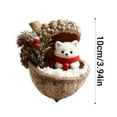 thumbnail image 2 of Forest Animals Acorn Decoration, Handcrafted Woodland Creature Christmas Tree Pendant Holiday Gift, Nature Inspired Tree Hanging Ornament with Rustic Charm, Rustic Decor 2026 Trend, 3.94in, B, 2 of 6