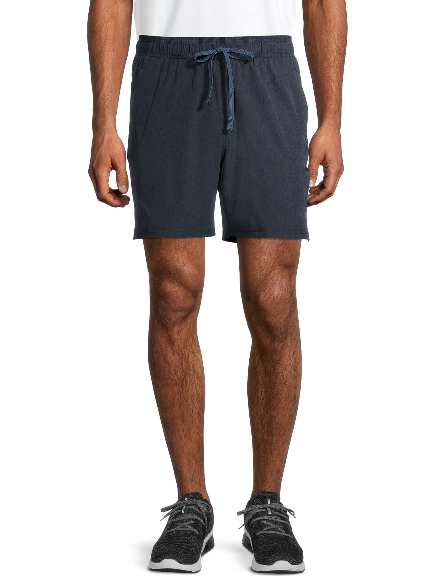 Layer 8 Layer 8 Men's Chambray Woven Stretch Yoga Shorts Walmart