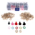 thumbnail image 3 of 50pcs Ojos de Seguridad Brillante 12mm+ 25pcs de Tercipelo para de Peluche, Accesorios de de Manualidades, 3 of 7