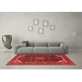 thumbnail image 3 of Ahgly Company Indoor Rectangle Medallion Red Traditional Area Rugs, 4' x 6', 3 of 4