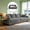 Gray, variant on BSHTI 104.3" Plush Corduroy 4-Seat Cloud Sofa – Convertible Deep Seat Couch with Soft Pillows, High-Density Foam, Removable Covers, Easy Assembly – for Living Room, Apartment, Office,Beige