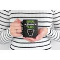 thumbnail image 2 of Dental Student Tears, Dentistry Professor or Teacher, Black 11oz Ceramic Mug, 2 of 5