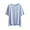 Light Blue, variant on Women's Plus Size Casual Loose Short Sleeve Crew Neck Pocket T Shirt Viscose Pullover Top