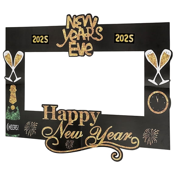Photo Paper Frame Party New Year Booth Picture Man