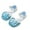Blue, variant on HUANBAI Fashionable Rhinestone Shoes With Soft Soles For Little Girls