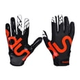 thumbnail image 2 of Guantes de béisbol Zulema Guantes de bateo de softbol M rojo, 2 of 8